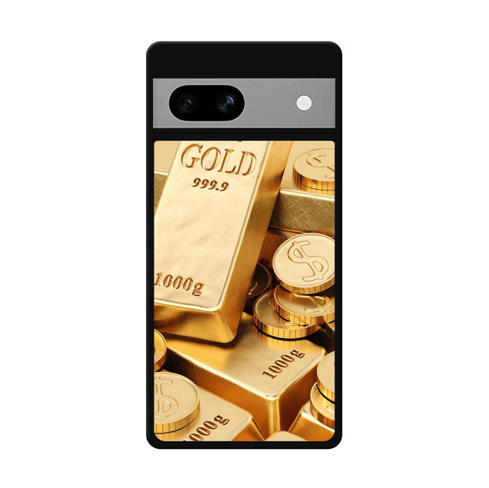 Fine Gold Google Pixel 7A Case CN3119