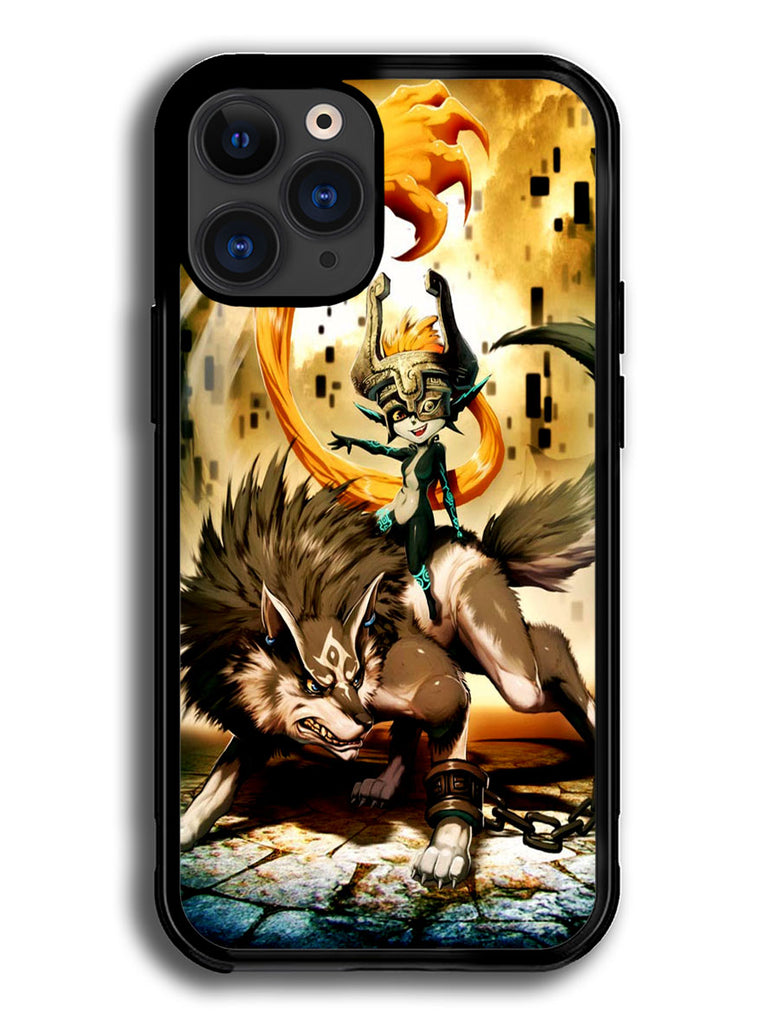 Zelda and wolf twilight princess iPhone 13 Pro Max Case