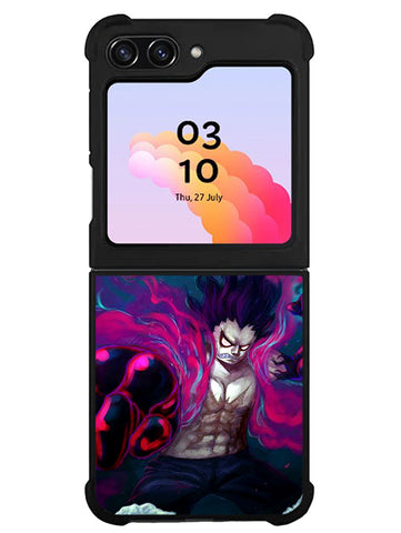 monkey d luffy gear 4 snake man paint Samsung Galaxy Z Flip 5 5G 2023 Case CN1421