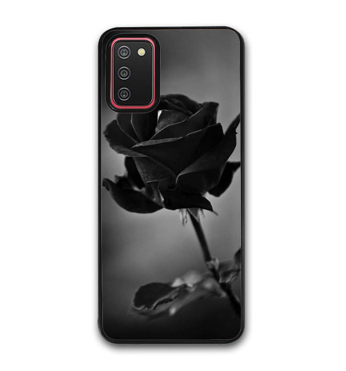 Black Rose Samsung Galaxy A02s Case CN8437