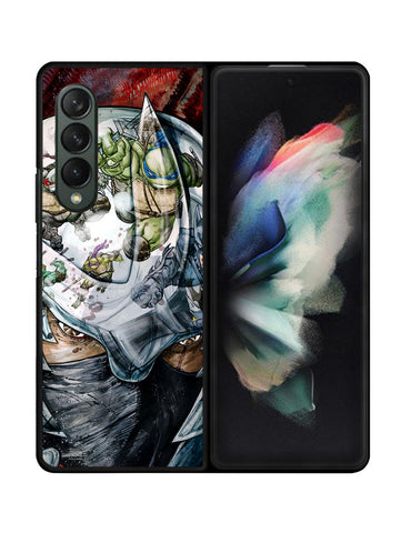 Batman Teenage Mutant Ninja Turtles Samsung Galaxy Z Fold 4 5G Case