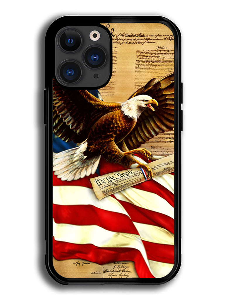 American Flag Eagle iPhone 13 Pro Case