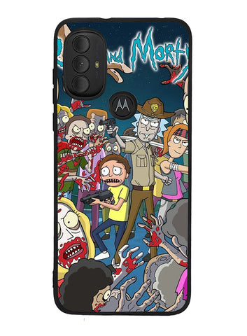 Rick and Morty The Walking Dead Motorola Moto G Pure 2021 , Moto G Power 2022 Case CN0867