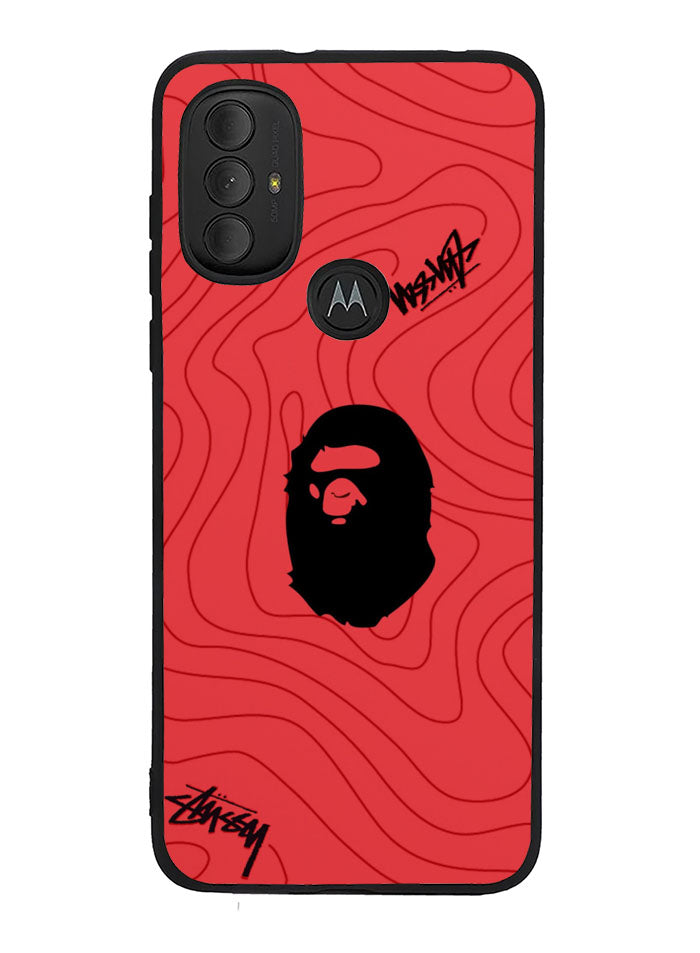 Bape X Stussy Motorola Moto G Pure 2021 , Moto G Power 2022 Case CN2275