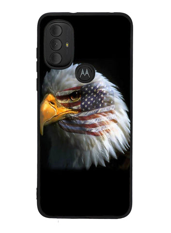 American Flag Eagle Country Motorola Moto G Pure 2021 , Moto G Power 2022 Case CN1819