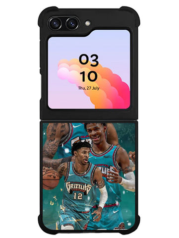 12 Morant Memphis Grizzlies Samsung Galaxy Z Flip 5 5G 2023 Case CN0419